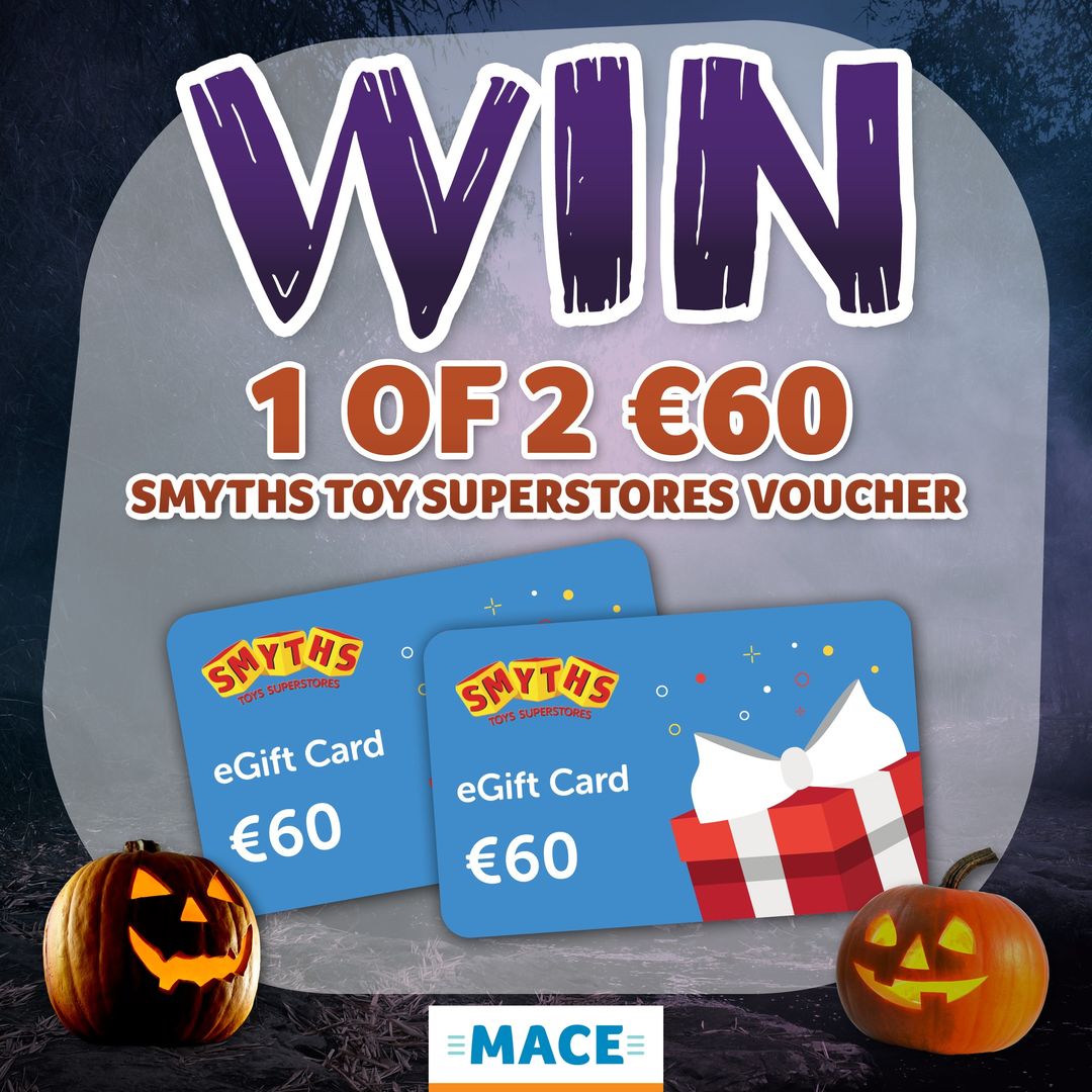 Win 1 of 2 €60 vouchers for Smyths Toys
