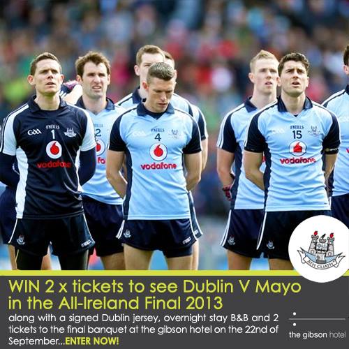 Win 2 tickets to watch Dublin V Mayo at All-Ireland Final