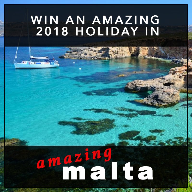 Win amazing 10 day 5* holiday to Malta