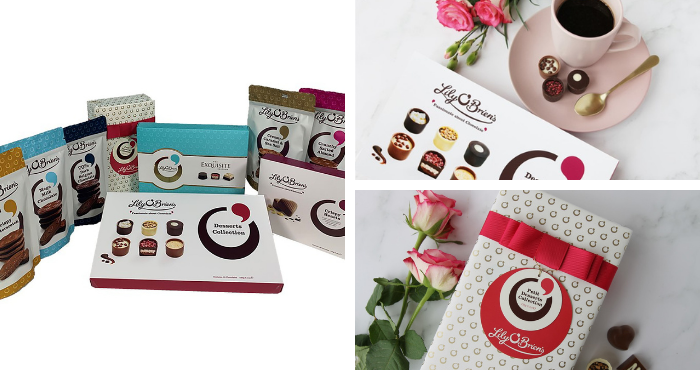 Win a Valentine’s day hamper of Lily O’Brien’s Chocolates