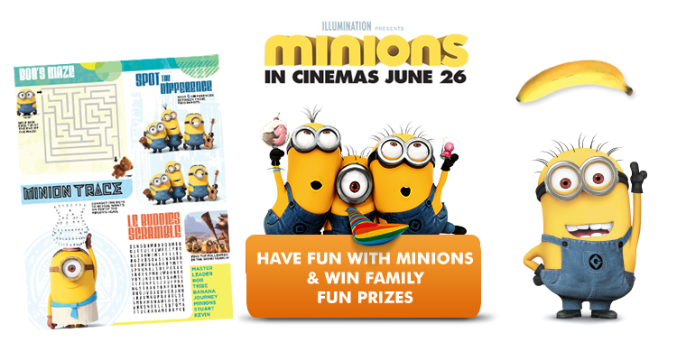 Win Minion Goodies
