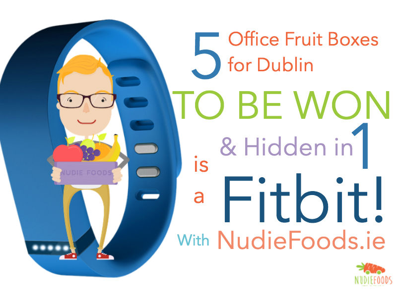 win a FitBit - HiddenInside 1 of 5 Runner Up Office Fruit Box Prizes!