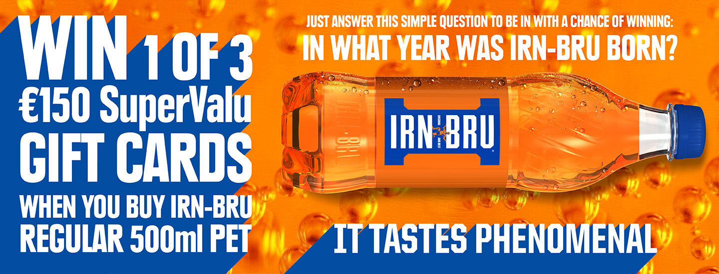 Win 1 of 3 €150 SuperValu Vouchers