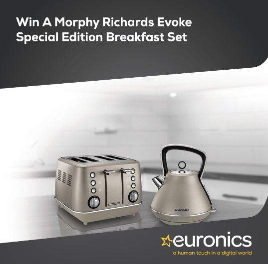 Win a Morphy Richards Evoke special edition Breakfast Set