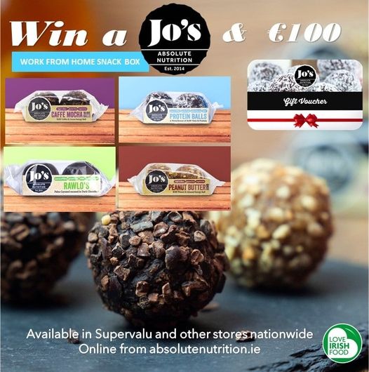 Win a Jo's Absolute Snack box and a €100 Voucher