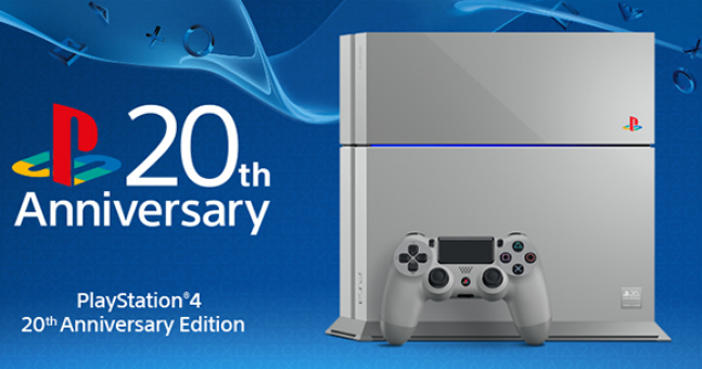 Win a PlayStation 4 20th Anniversary Edition console
