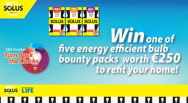 Win One of Five Energy Efficient Bulb Bounty Packs worth €250