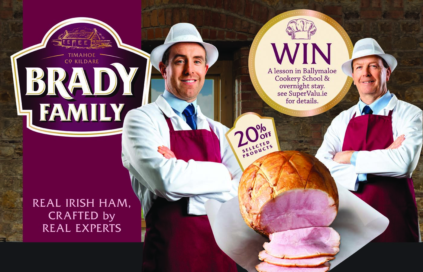 Win a Family Admission to the world-renowned Dublin Horse Show with Brady Family Ham