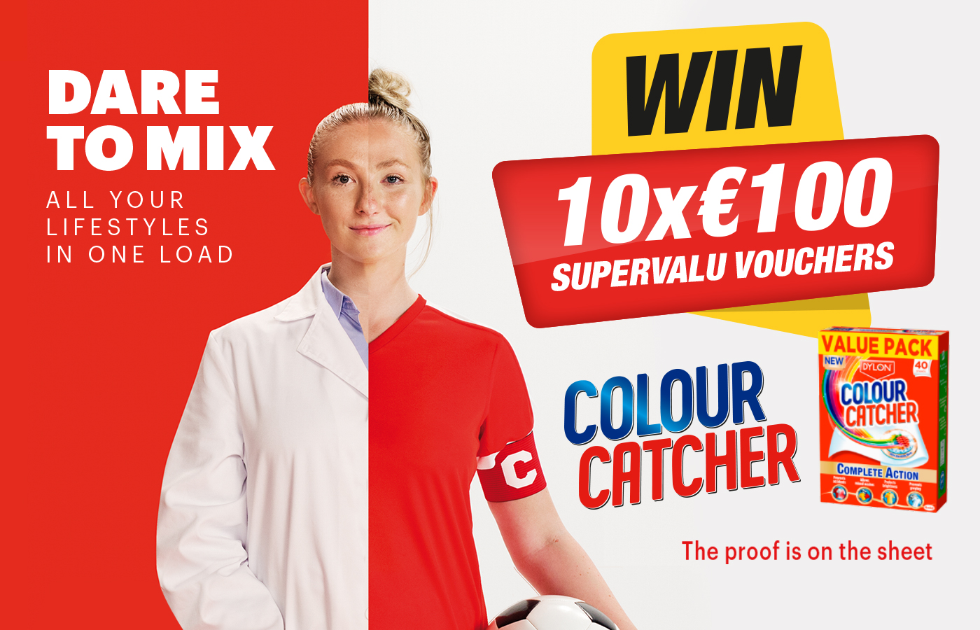 Win 1 of 10 SuperValu shopping vouchers with Colour Catcher