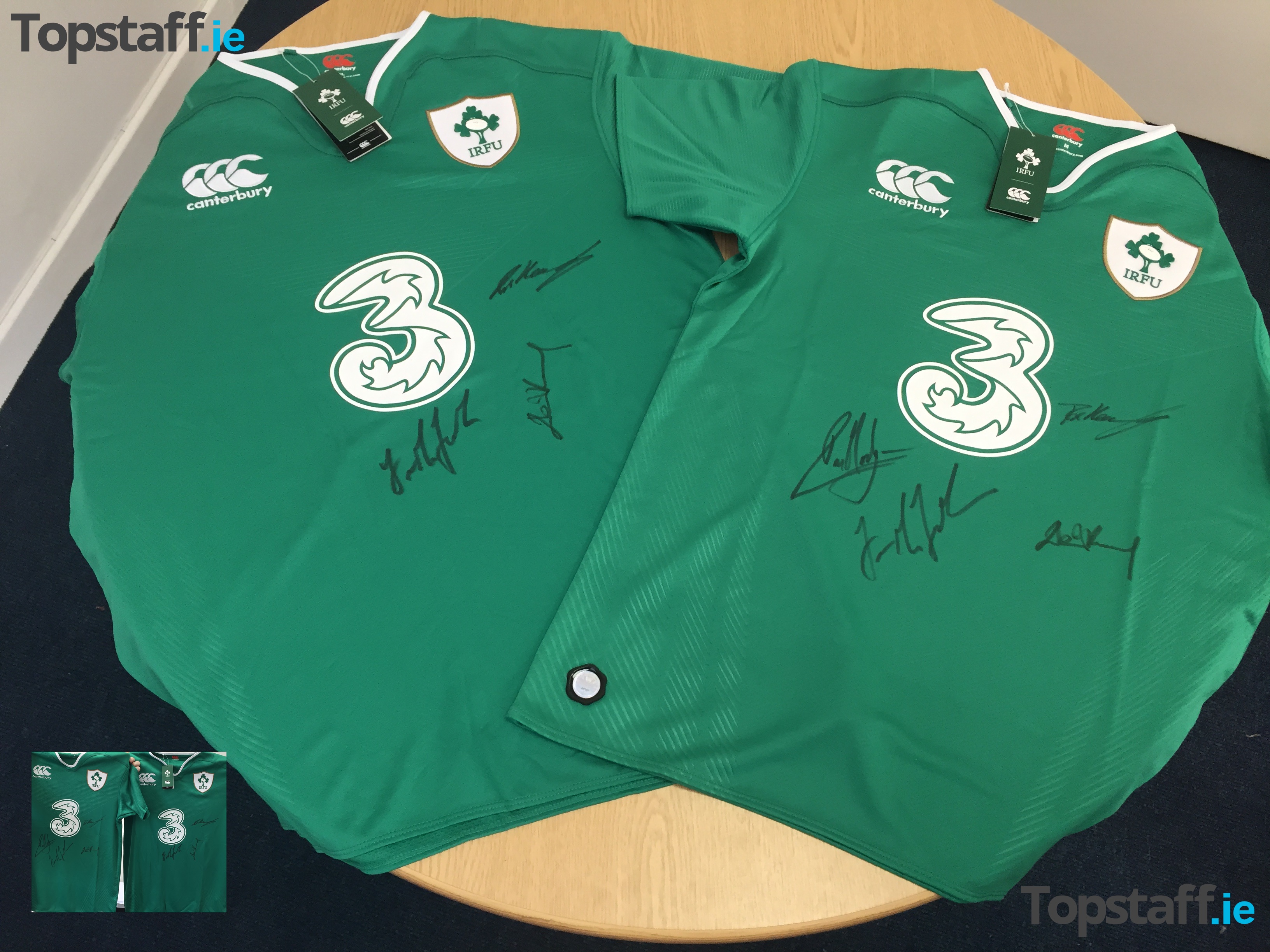 Win a Signed Irish rugby jersey