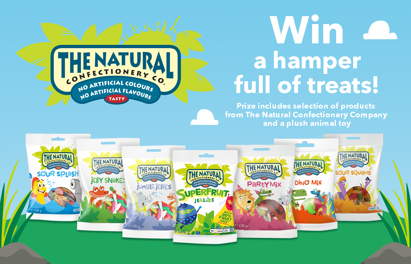 Win a hamper full of treats from The Natural Confectionery