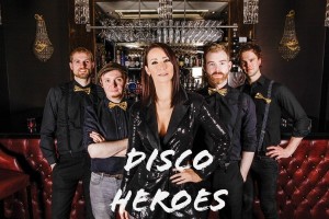 Win Disco Heroes for your Wedding Band
