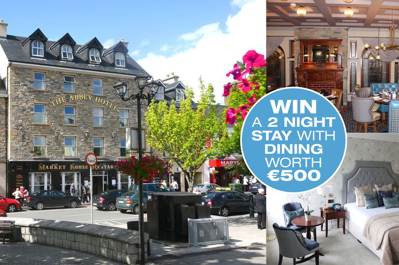 Win a two night break at the Abbey Hotel Donegal