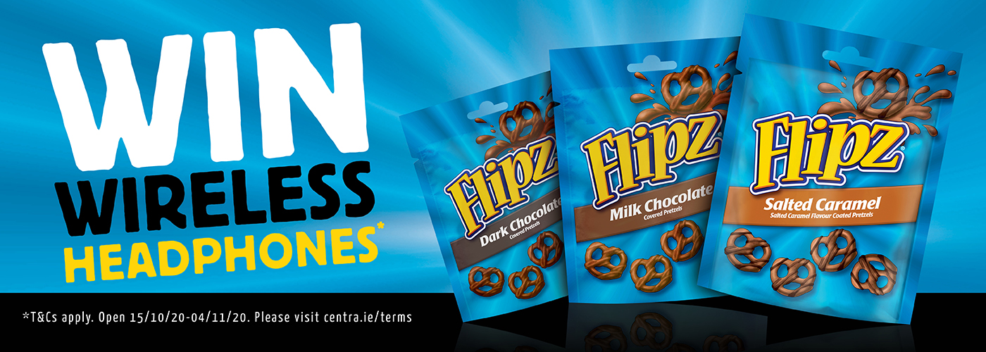 Win 1 of 5 pairs of Wireless Headphones with Flipz