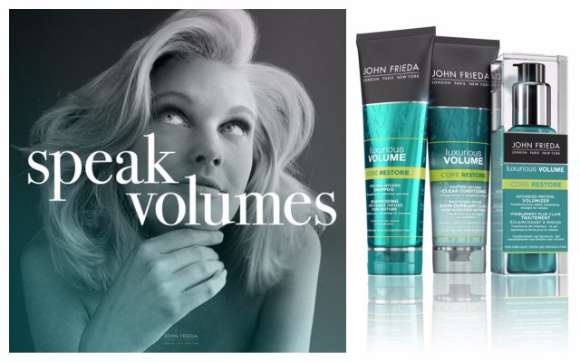 Win John Frieda Luxurious Volume Core Restore Regime Plus a Platinum Pilates Voucher Worth €185