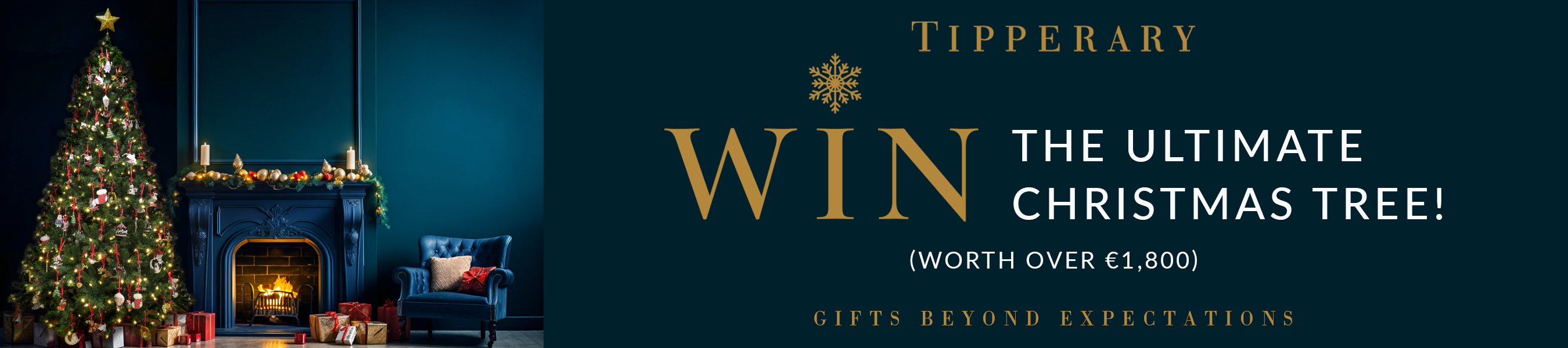 Win a Full Decorated Christmas Tree with Tipperary