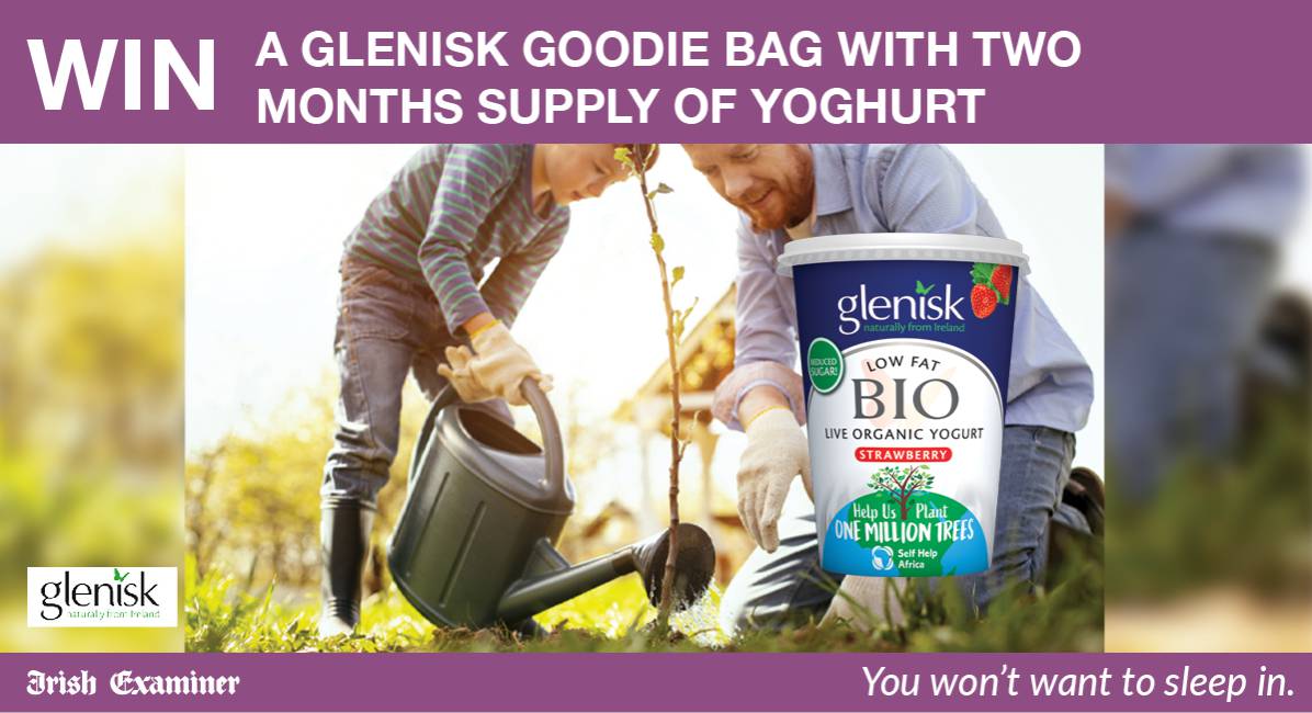 Win a Glenisk Goodie Bag with Two Months Supply of Yogurt