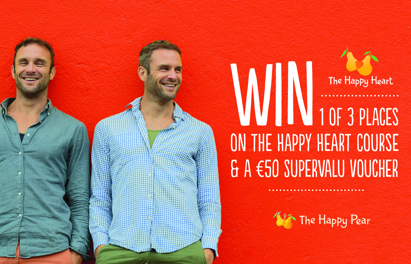 Win a place on The Happy Heart Course with The Happy Pear