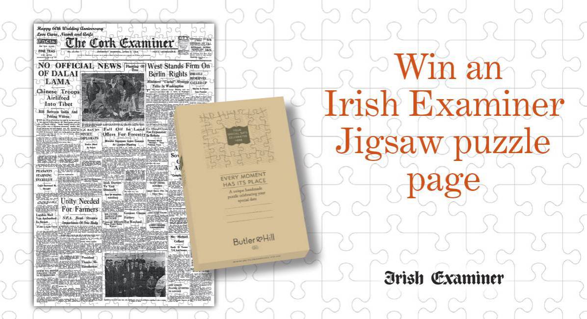 Win an Irish Examiner Jigsaw Puzzle Page