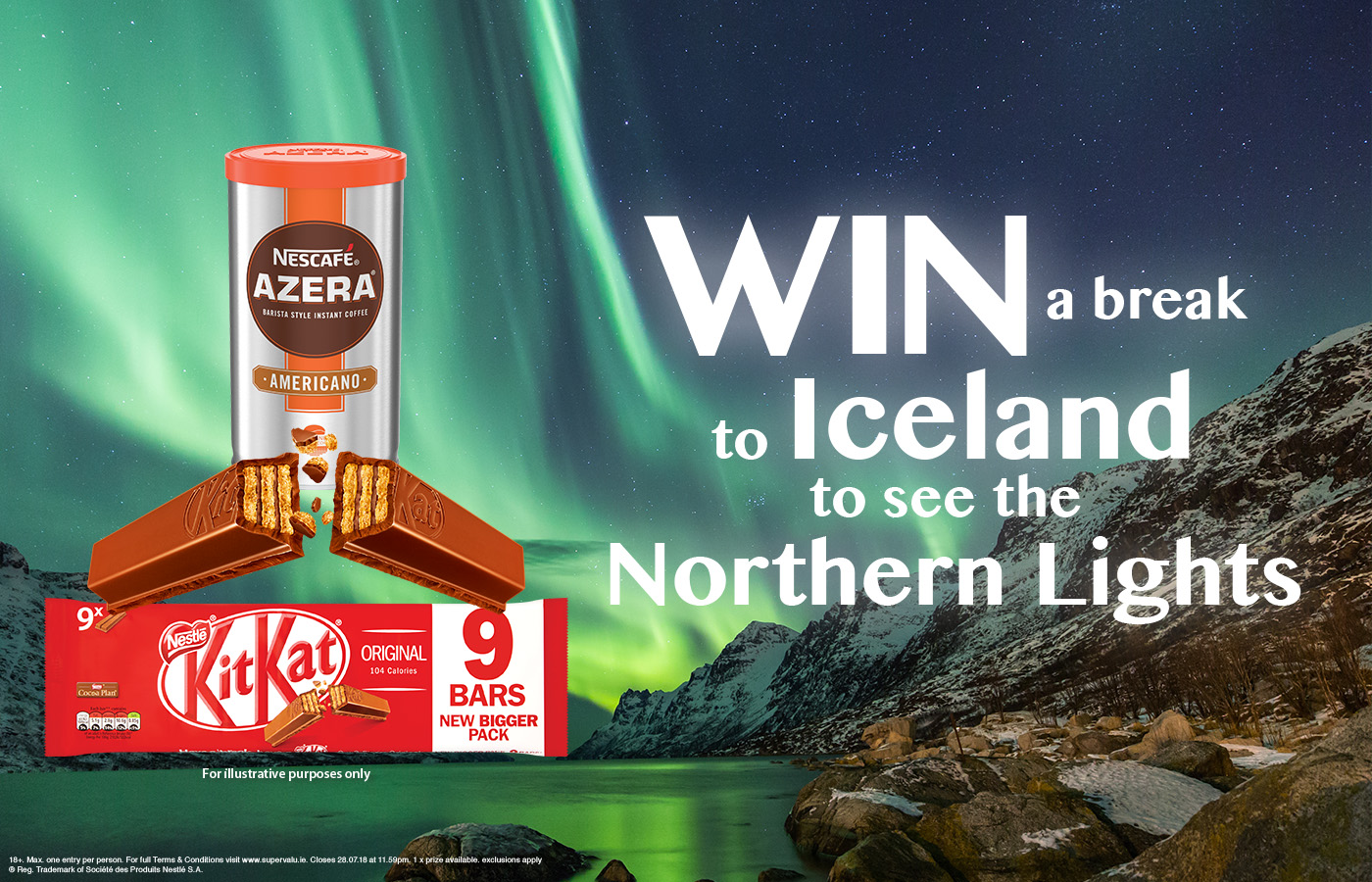 Win a break to Iceland to see the Northern Lights with Nescafé Azera