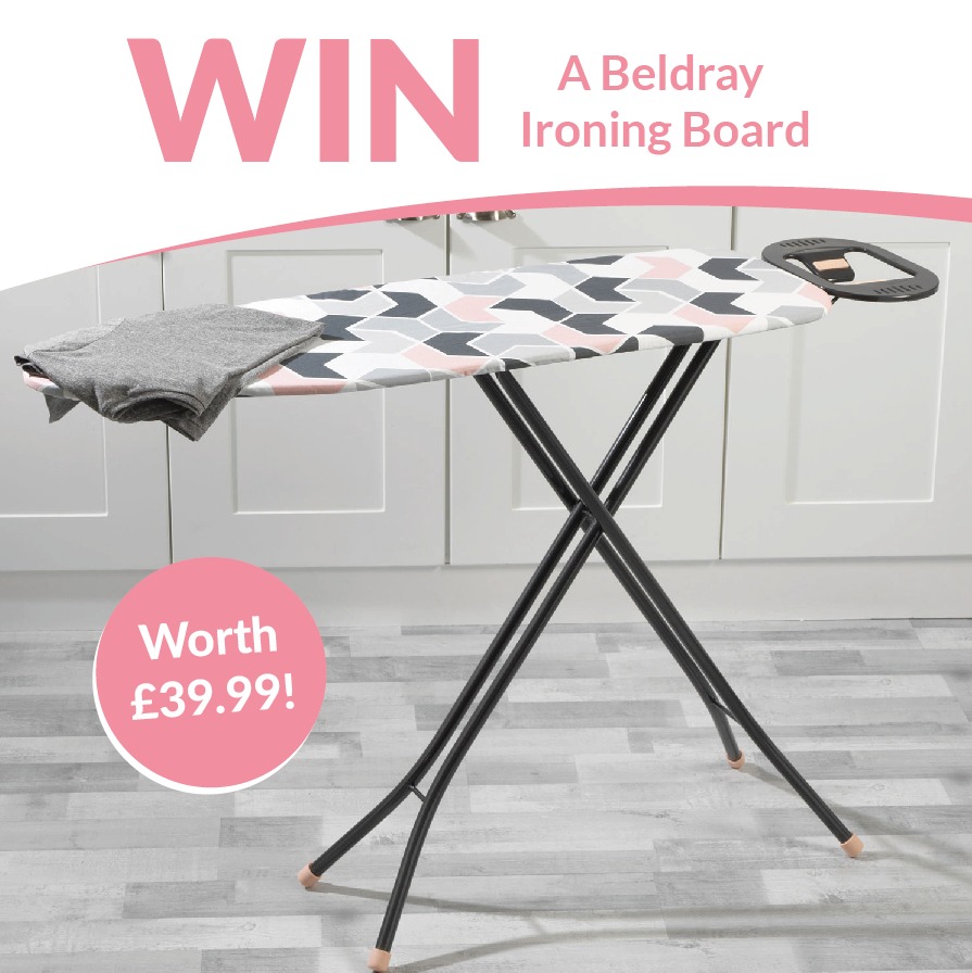 Win our Beldray Ironing Board