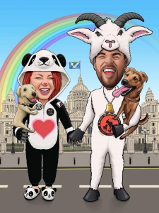 Win Live Caricature Entertainment with Andrew Goti