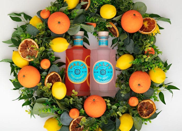 Win this gorgeous Malfy Gin Set and Wreath
