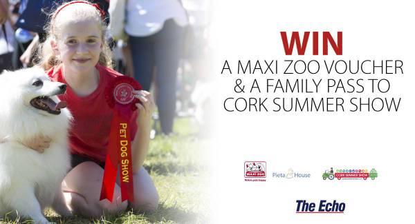 Win a Maxi Zoo voucher and a Family win pass to Cork Summer Show