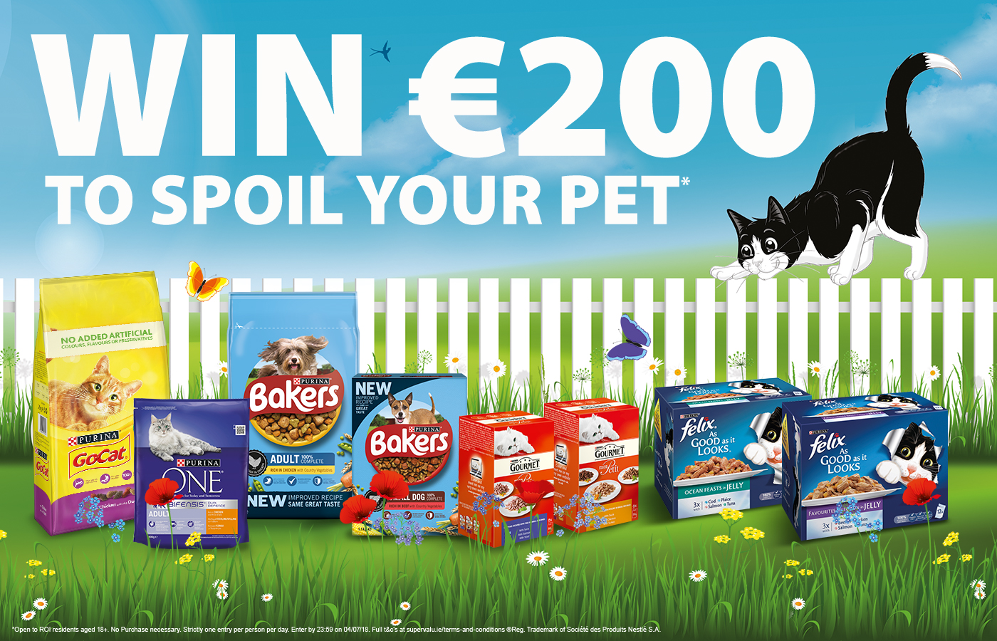 Win a €200 to spoil your pet with Purina