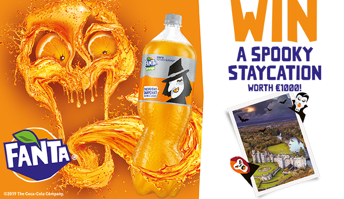 Win a Spooky Staycation worth €1000 from Fanta