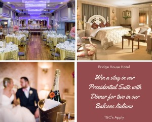 Win a Romantic Stay in Bridge House Hotel's Presidential Suite with Dinner