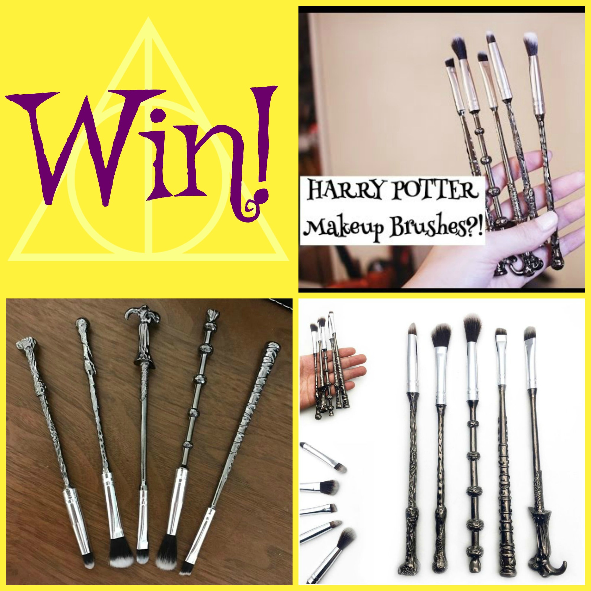 Win a set of Harry Potter make up brushes