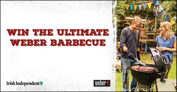 Win the ultimate Weber Barbecue